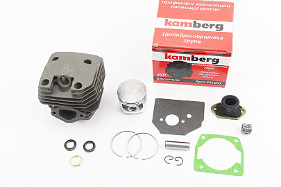 Цилиндр к-кт (цпг) 4500 45сс-43mm (палец 11mm) "черный"+прокладки