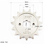 Звезда передняя — 428H-15T BOXER BM/ВМX 150cc "JV551000"