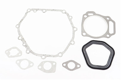 Прокладки двигателя 192F-92mm, к-кт 7 деталей, (паронит, резина)