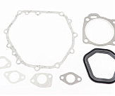 Прокладки двигателя 192F-92mm, к-кт 7 деталей, (паронит, резина)