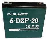 АКБ 12V 20A AGM (180x168x78) 6-DZF-20 электро-велосипед VDK