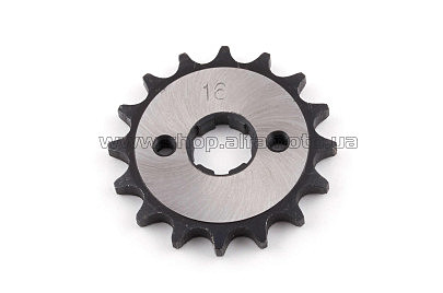 Звезда трансмиссии (передняя)   Zongshen ZS125J   428-16T   X-SPROCKET