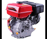 Двигатель м/б   177F   (9Hp)   (полный комплект) (вал ? 25мм, под шлицы) AMG