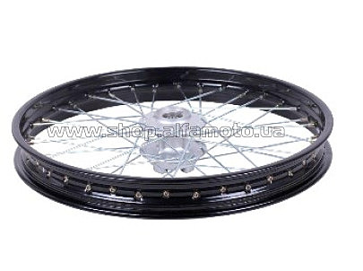 Диск колеса   1,85 * 21  (передний)   Shineray XY250GY-6B,  Viper V250VXR, Irbis XR250R черный AMG