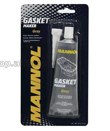 Герметик   85г   (серый) (вулканизирующийся)    (9913 Gasket Maker Gray)   MANNOL VDKI