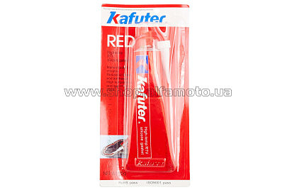 Герметик   85г   (красный, высокотемпературный)   KAFUTER