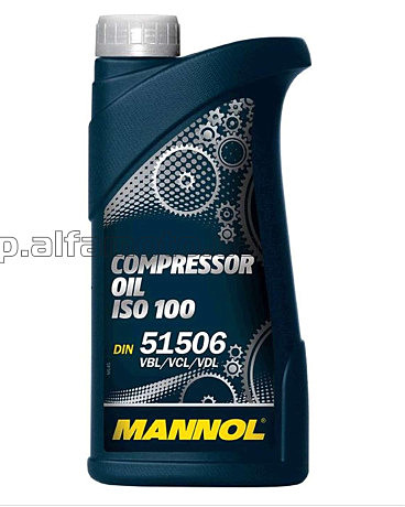 Масло   1л   (компрессорное, Compressor Oil ISO 100)   MANNOL