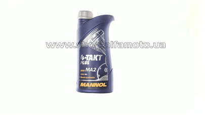 Масло   4T, 1л   (SAE 10W-40, полусинтетика, 4-Takt Plus API SL)   MANNOL