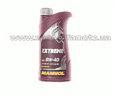 Масло   4T, 1л   (SAE 5W-40, синтетика, Extreme 5W-40 API SN/CF)   MANNOL