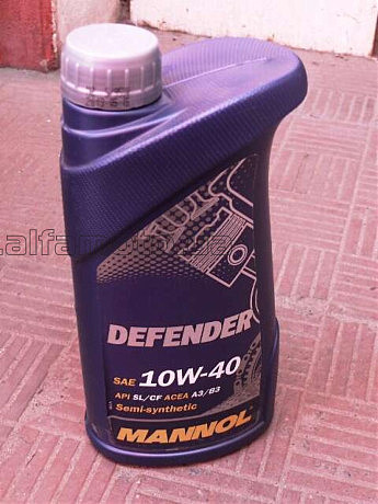 Масло   4T, 1л   (SAE 10W-40, Defender)   MANNOL VDKI