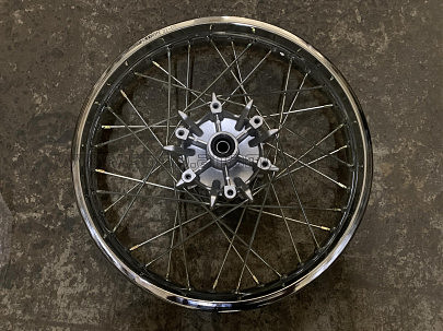 Диск колеса   2,15 * 18   (задний)   X-CROSS (sprocet hub=45 PCD6*136,brake disk hub=90) ST