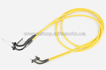 Трос газа   Yamaha JOG 5BM   (1500mm, уп.1шт, желтый)