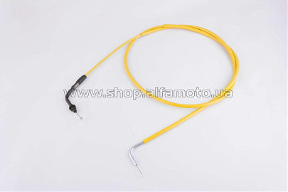 Трос газа Suzuki LETS (1650mm, уп.1шт, желтый)
