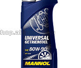 Масло трансмиссионное, 1л   (80W-90, Universal Getriebeoel API GL 4)   MANNOL