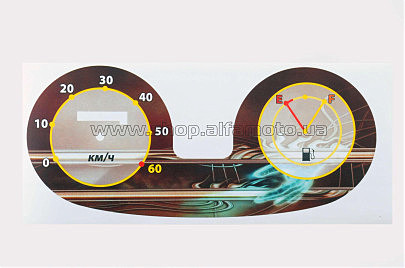 Наклейка   на спидометр   (60км/ч)   (mod:4) E65