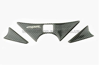 Наклейка декор на траверсу CBR   CARBON   (19х5см)   (5265)