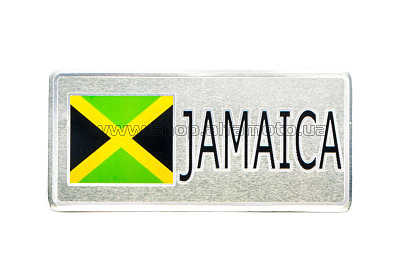 Наклейка   JAMAICA  (7х16см)