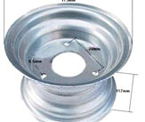 Диск колеса ATV (15 колесо, 3 отверстия) FLD