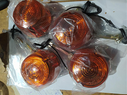 Поворот мото ИЖ (высокий с ручкой) (в сборе) 4шт JING