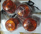 Поворот мото ИЖ (высокий с ручкой) (в сборе) 4шт JING