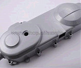 Крышка вариатора 4T GY6 50 (12 колесо, 139QMB, серебристая) KOMATCU