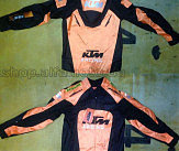 Мотокуртка   KTM   (текстиль) ( size:M, черно-оранжевая)