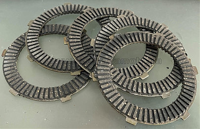 Диски сцепления МИНСК (пробковые, основа металл) (5шт, комплект) ATLANT (#VDK)