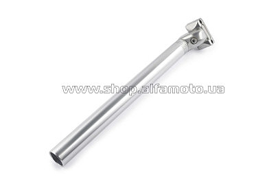 Подседельный штырь велосипеда (глагол)   (L-350mm, D-30,8mm) (алюминий, хром) (+крепление)   REKO