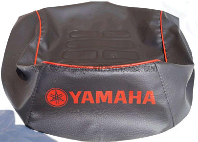 Чехол сиденья   Yamaha JOG SA 01/04/08/12   (кожвинил, кант, надпись YAMAHA) (EURO)   IGR