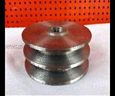 Шкив ремня ведомый 2-х ручейковый м/б (под вал 19mm, профиль Б, наружный 105mm) UG