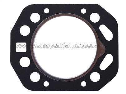 Прокладка головки цилиндра м/б 195N (12Hp) (ZUBR) (с язычком) Y-BOX AMG