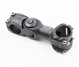 Вынос руля MTB регулируемый 28,6x31,8х110мм, алюминиевый, чёрный AS-820