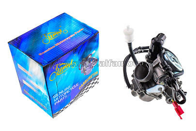 Карбюратор   4T GY6 150   (мембрана ?24mm)   KOMATCU   (mod.B)