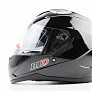 Шлем интеграл, закрытый (сертификация DOT)+откидные очки BLD-M67 М (57-58см), ЧЕРНЫЙ глянец