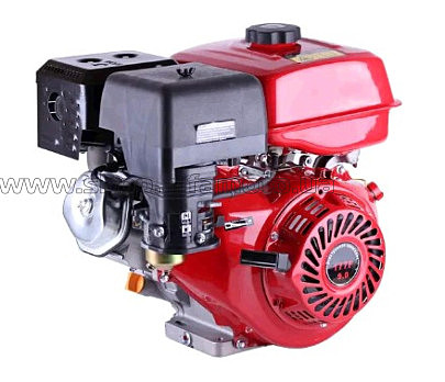 Двигатель м/б   177F   (9Hp)   (полный комплект) (вал ? 25мм, под шпонку) AMG