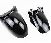 Yamaha VINO SA26 - 4т пластик - к-кт крашеные 8 деталей, ЧЕРНЫЙ