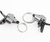 Переключатели (грипшифт) 3x8 скоростей, чёрные SL-KD-30