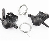 Переключатели (грипшифт) 3x9 скоростей, чёрные SL-KD-30