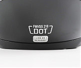 Шлем интеграл, закрытый (сертификация DOT)+откидные очки BLD-M67 L (59-60см), ЧЕРНЫЙ глянец