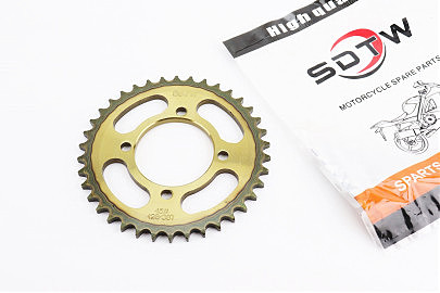 Звезда задняя RS125 — 428-38T — d=64; 4отв.*80mm "каленая" (V200N)