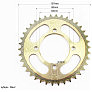 Звезда задняя RS125 — 428-38T — d=64; 4отв.*80mm "каленая" (V200N)