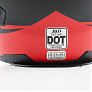 Шлем интеграл, закрытый (сертификация DOT)+откидные очки BLD-M61 S (55-56см), ЧЕРНО-КРАСНЫЙ (флюоресцентный)