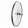 Колесо 26" заднее V/Disk-brake, обод и втулка 14Gx36H алюминиевые, пром-подшипники 6200 2RS, под вольнобег, крепл. эксцентрик, "GRAVITY"