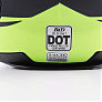 Шлем интеграл, закрытый (сертификация DOT)+откидные очки BLD-M61 S (55-56см), ЧЕРНО-ЖЕЛТЫЙ (флюоресцентный)