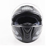 Шлем интеграл, закрытый (сертификация DOT)+откидные очки BLD-M61 S (55-56см), ЧЕРНО-СЕРЫЙ (флюоресцентный)