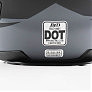 Шлем интеграл, закрытый (сертификация DOT)+откидные очки BLD-M61 S (55-56см), ЧЕРНО-СЕРЫЙ (флюоресцентный)