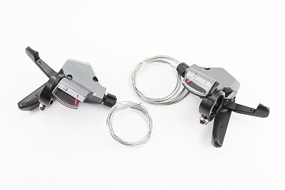 Переключатели (грипшифт) 3x8 скоростей, чёрные SL-KD-30