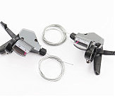 Переключатели (грипшифт) 3x9 скоростей, чёрные SL-KD-30