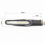 Поворот диодный на гибкой ножке LED ТОНКИЙ, 2шт, тип 2