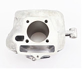 Циліндр к-кт (цпг) 125cc-54мм (палець 14мм, висота циліндра 78,3мм, висота поршня 37мм), з вухом, (див. фото розмірів)